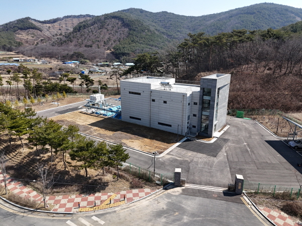 웅천일반산업단지 공공폐수처리시설 전경사진