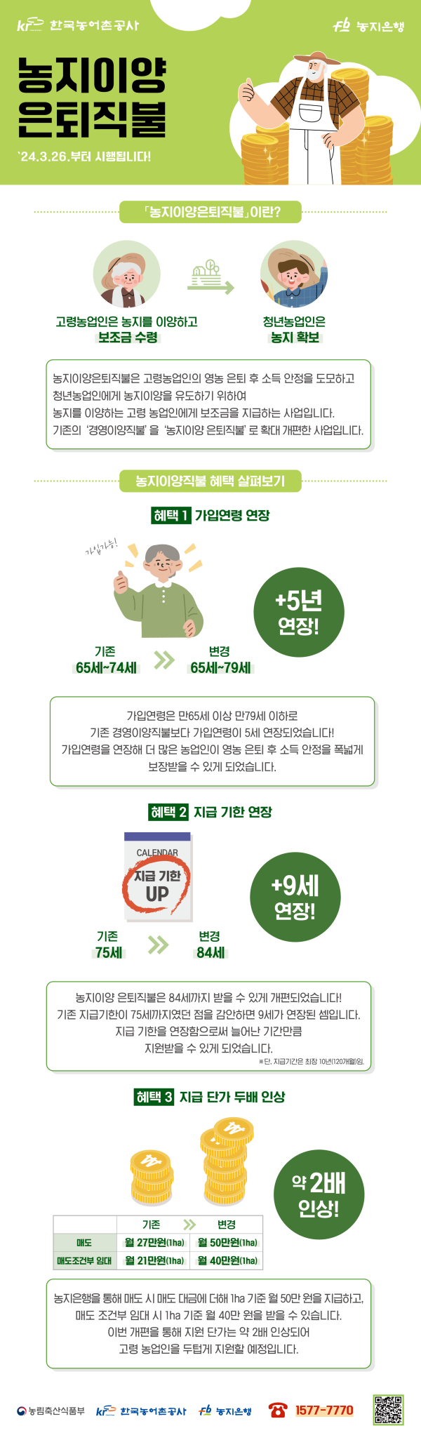 농지이양 은퇴직불사업 이미지