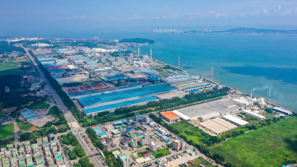 아산국가산업단지 부곡지구 모습