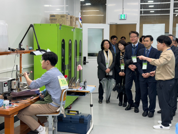 2024년 대전시 기능경기대회 참가선수 격려 모습