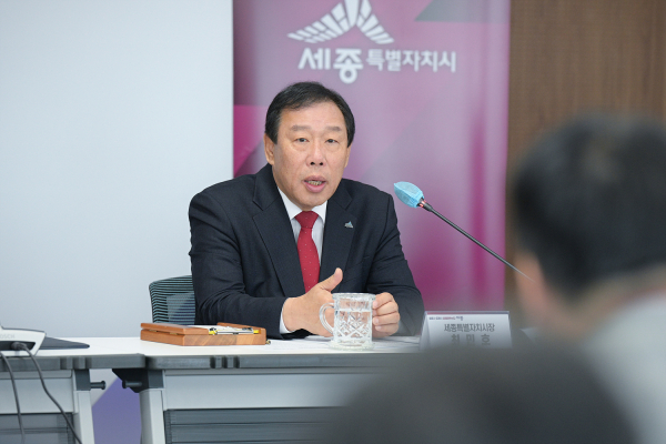 최민호 시장 모습