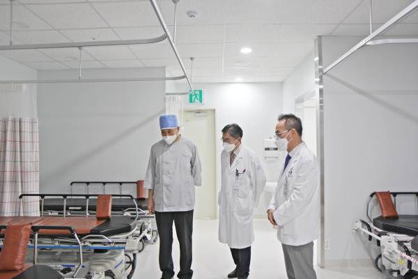 대전을지대병원, 소화기 내시경센터 리모델링 후 내부 모습