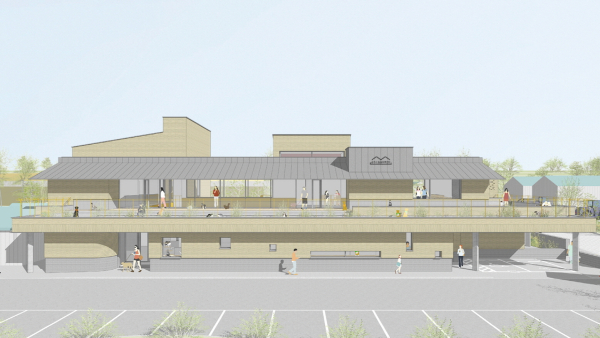 직영 동물보호센터 조감도