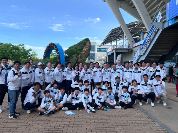 세종시 선수단 모습