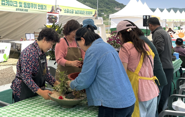 ​공주 석장리 구석기축제장에 농촌 체험 프로그램 마련​