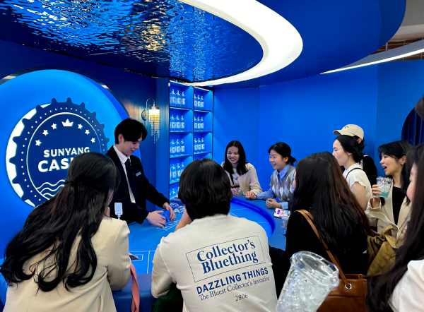 ㈜선양소주가 성수동에서 진행한 ‘선양’의 팝업스토어 ‘선양카지노’를 성황리에 마무리 모습