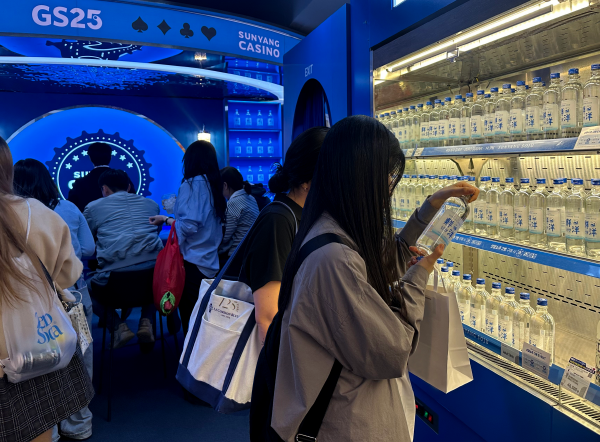 ㈜선양소주가 성수동에서 진행한 ‘선양’의 팝업스토어 ‘선양카지노’를 성황리에 마무리 모습