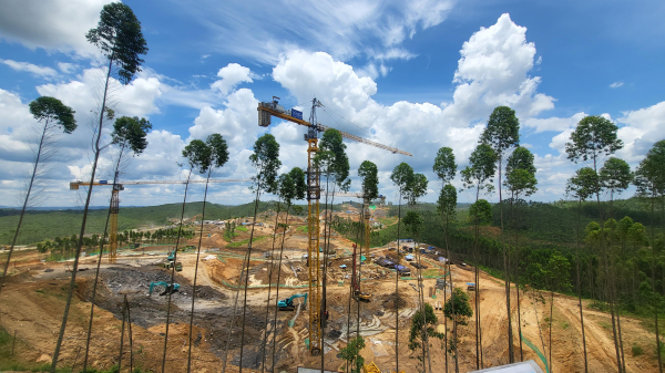 신수도 현장 모습