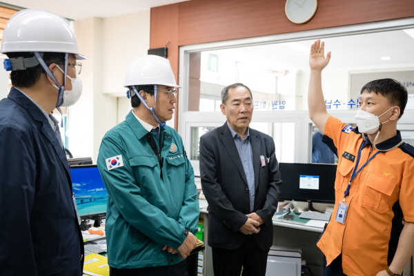 대한민국 안전 대(大)전환 현장점검 진행 모습