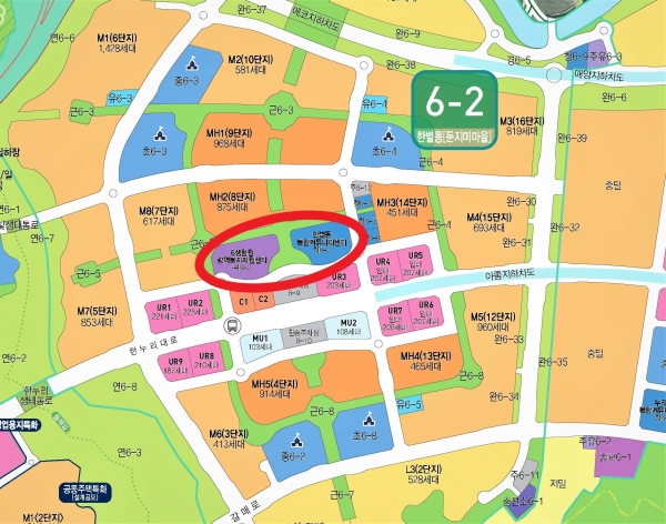 용역착수보고회 보도자료 관련 위치도