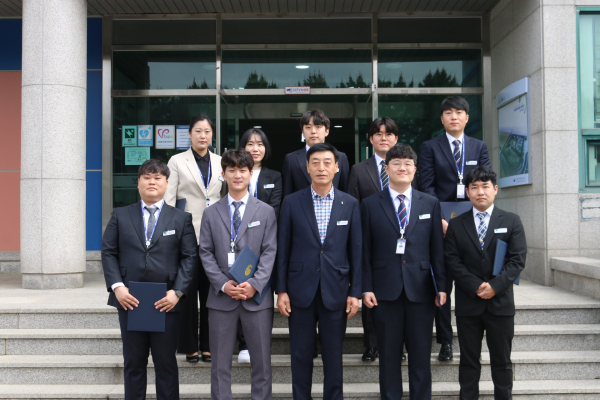 보령시시설관리공단, 상반기 신입직원 임용식 개최 단체사진