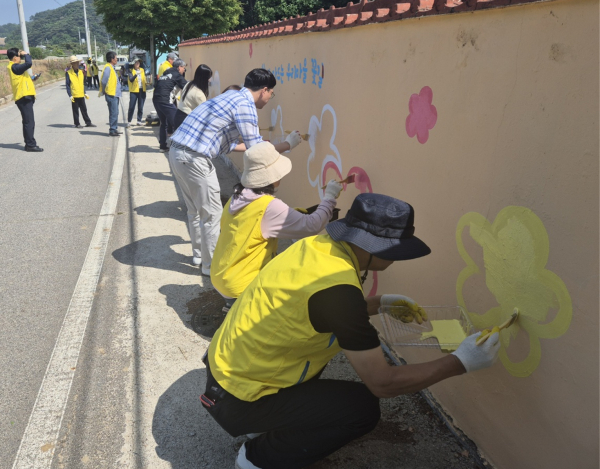벽화 조성 사진