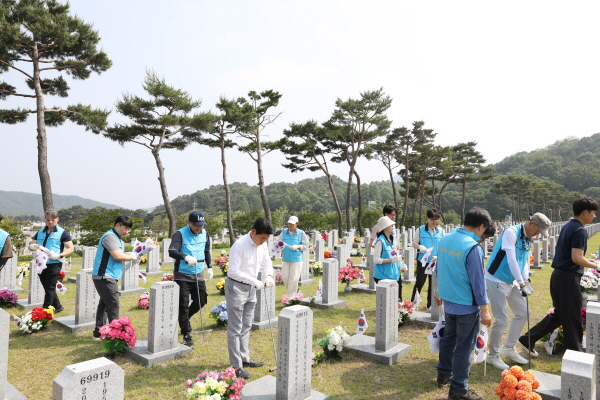 제69회 현충일 맞이 사회공헌 활동 모습