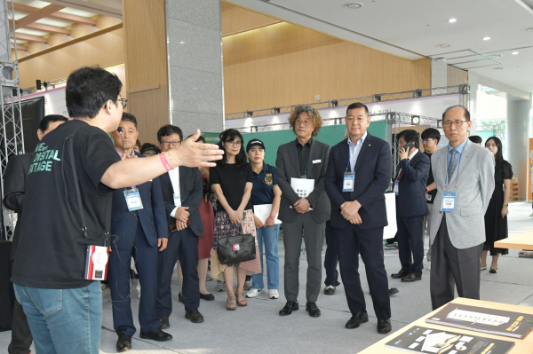 ㈜가이온이 참여해 드론스테이션 시범운영 모습