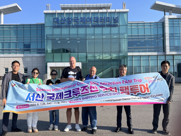 6월 1일부터 3일까지 진행된 해외 크루즈 선사 대상 팸투어 진행 모습