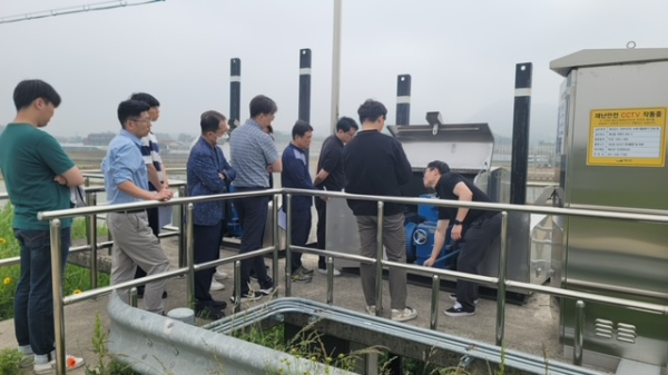 배수문 현장교육