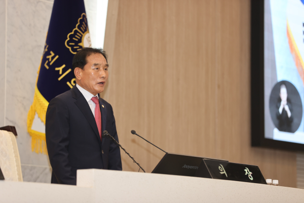 당진시의회,  제110회 제1차 정례회 개회