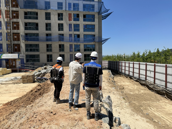 갑천2 트리풀시티 엘리프 건설현장, 안전 결의대회 개최