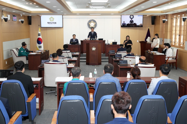태안군의회, 제303회 제1차 정례회 개회