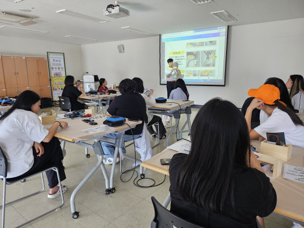 '찾아가는 AI융합 메이커교육’ 운영 모습