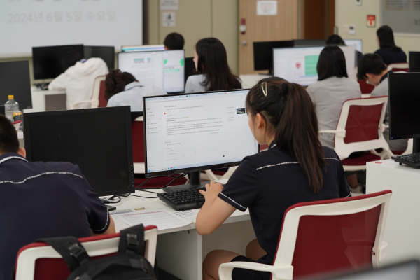 2024년 대전광역시청소년과학페어 진행 모습