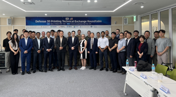한․미 국방 3D프린팅 기술교류회 개최 단체사진