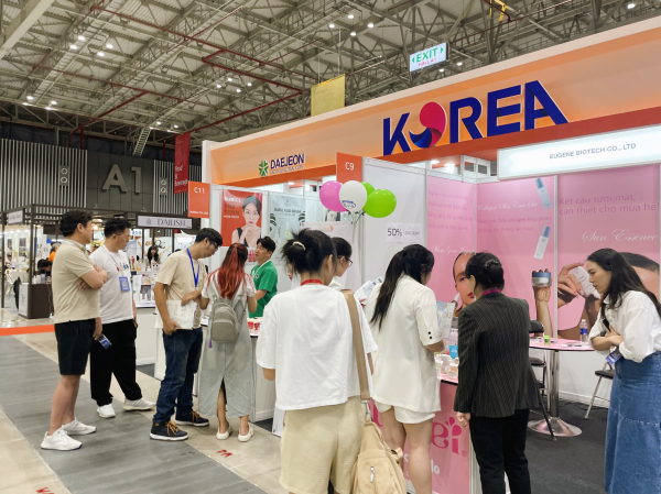 베트남 국제 프리미엄 소비재전 행사장 전경