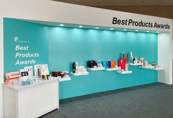 베스트 프로덕트 어워즈 홍보 전시장 모습