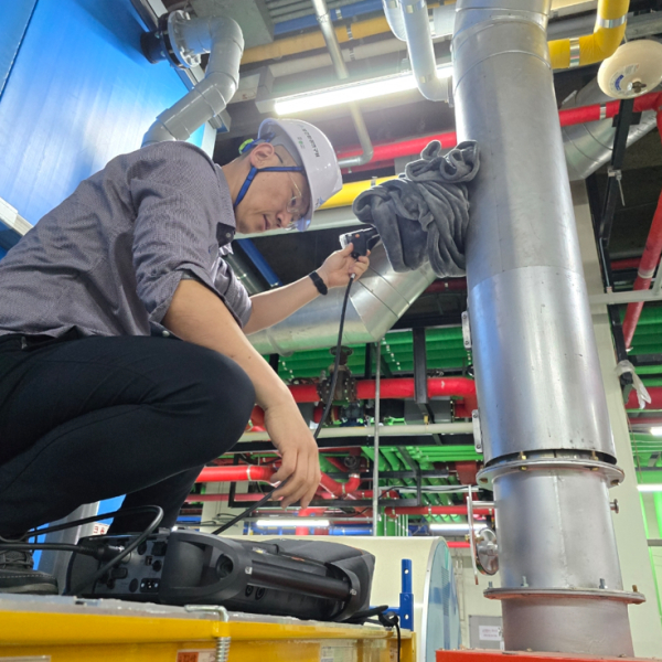 소규모 대기배출사업장 대상 현장 맞춤형 기술지원 모습