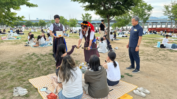 지난 21일부터 22일 여의도 한강공원에서 진행된 여름 관광지 홍보