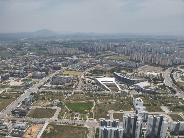 내포신도시 전경