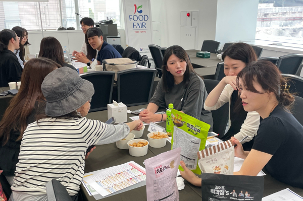 도쿄 K-푸드 페어 ‘소비자품평회’