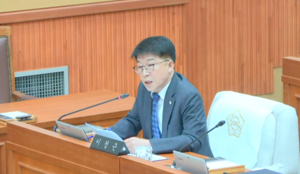 보령시의회 이정근 의원