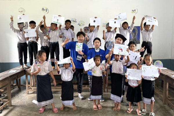 교육봉사 진행 모습