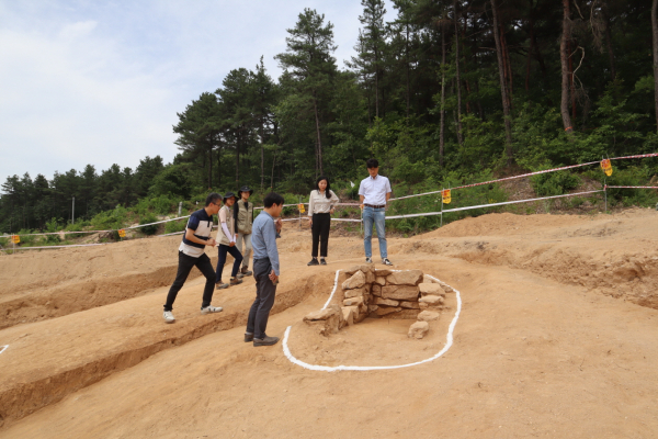 문화재 조사 모습