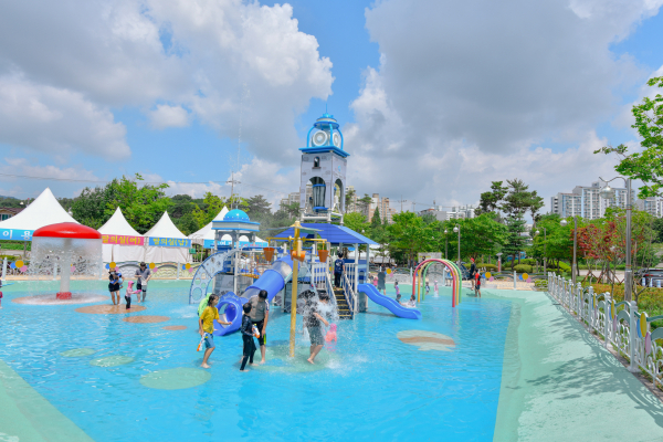 남장골 어린이공원 물놀이장