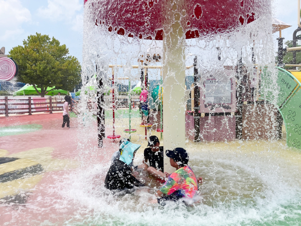 지난해 7월 15일부터 한 달간 운영된 야외 물놀이장과 여름 테마파크