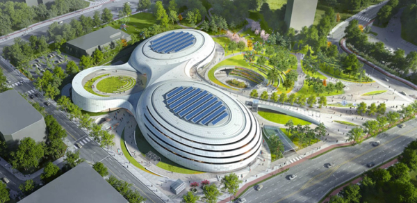 정부세종청사 체육관 조감도