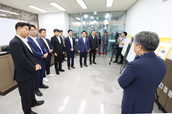 충남테크노파크 웰니스스파임상지원센터 현장 업무보고