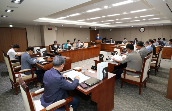 제354회 임시회 제3차 건설소방위원회