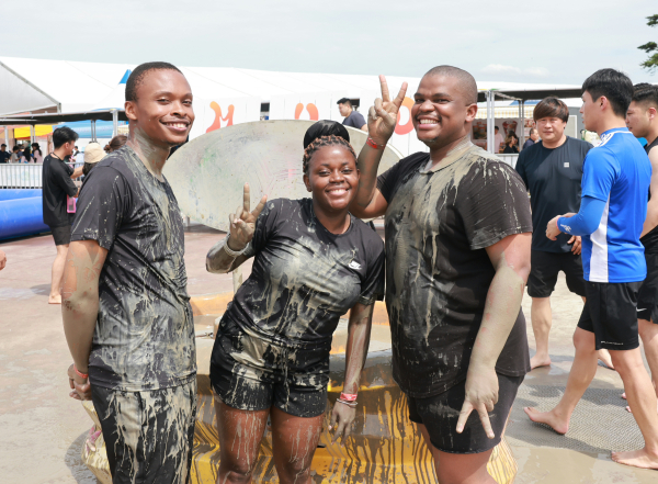 보령머드축제 개막식 모습