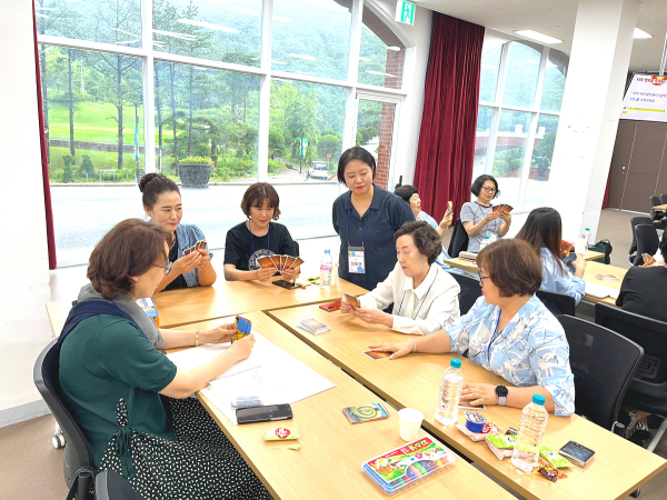 2024 인생나눔교실 충청권 멘토봉사단 워크숍 진행 모습