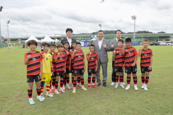 공주시, ‘무령왕배 전국 유소년 축구 페스티벌’ 개최 모습