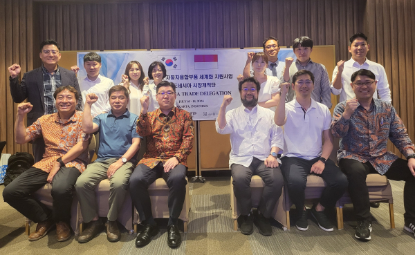 충남테크노파크 첨단모빌리티센터는 인도네시아에 시장개척단을 파견해 충남 자동차부품 기업의 해외 판로개척을 지원했다./충남TP 제공