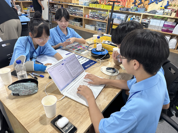 메이커톤대회 진행 모습