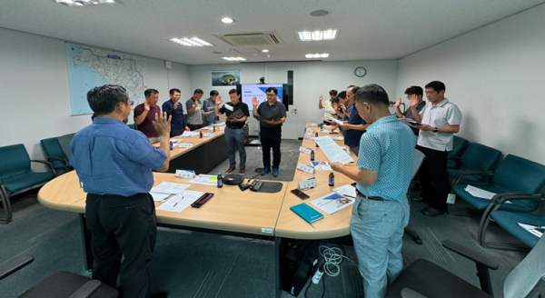 서천지사, 안전보건협의체 및 청렴안전 결의대회 개최 모습