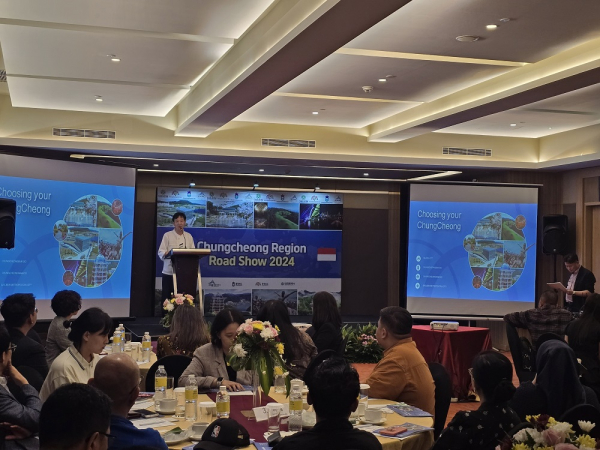 인도네시아 관광설명회 모습