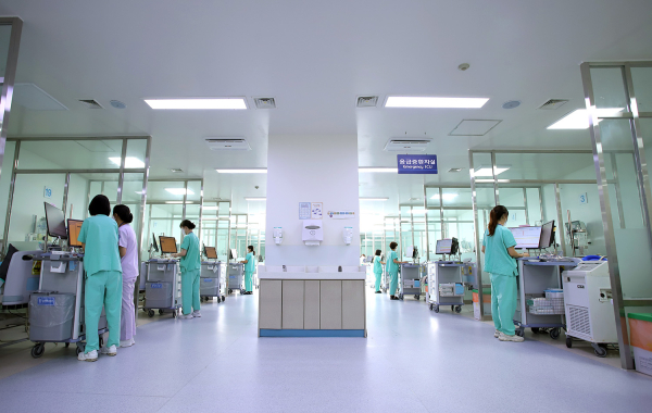 단국대 중환자실 모습