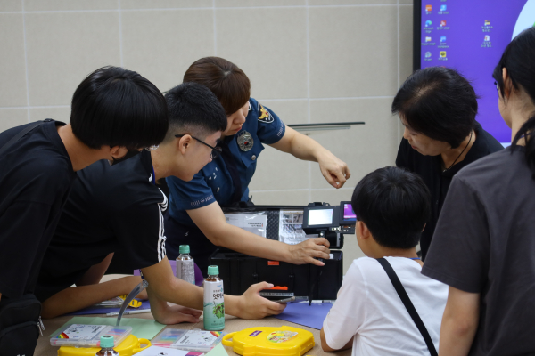 청소년자원봉사프로그램 진행