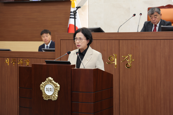 서천군의회 홍성희 의원